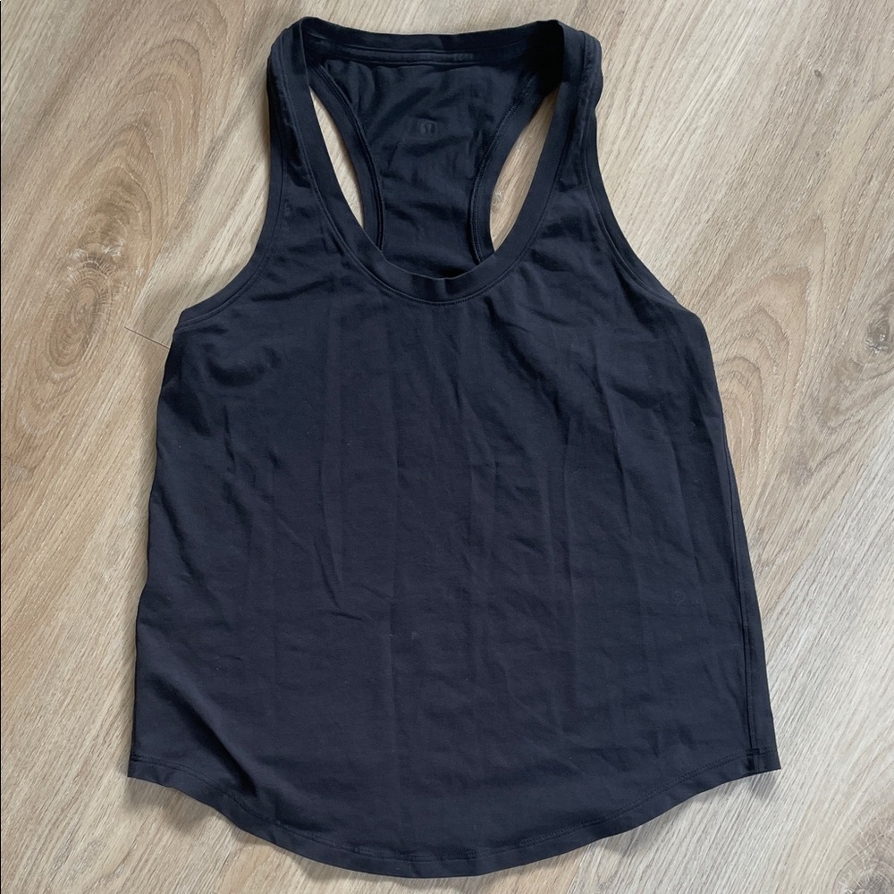 lululemon athletica Black Racerback Tank Top
